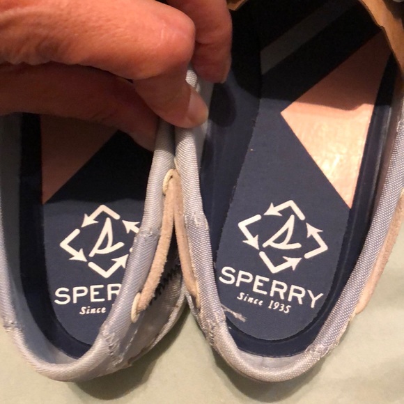 Sperry 2 Eye Bio Blu/LT Pink 6.5 - Picture 4 of 17